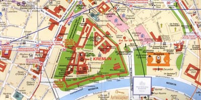 Maskavas pilsētas centrs map
