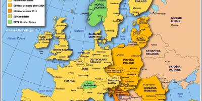 Maskavā par eiropas karte