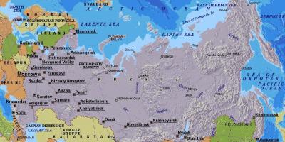 Karte Maskavā, Krievijā