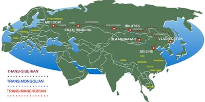 Karte Maskavas līdz vladivostokai vilciena maršruts