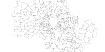 Moskva pašvaldības karte